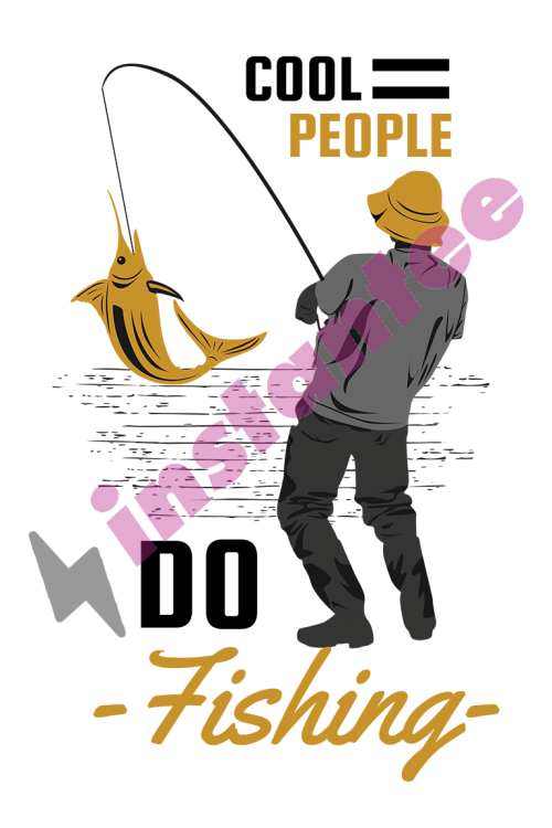 Cool People Do Fishing