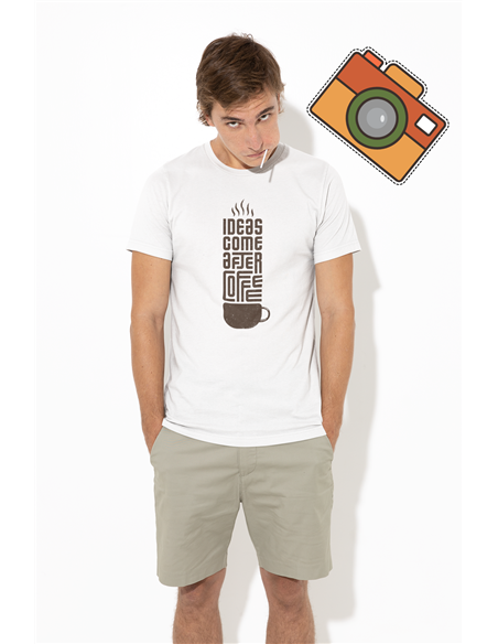 Ideas come after coffee