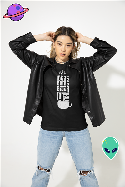 Ideas come after coffee