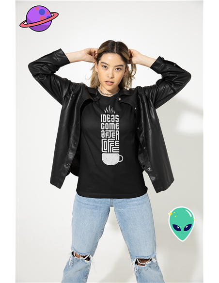 Ideas come after coffee