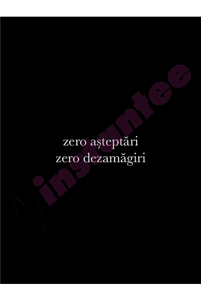 Zero asteptari zero dezamagiri 2