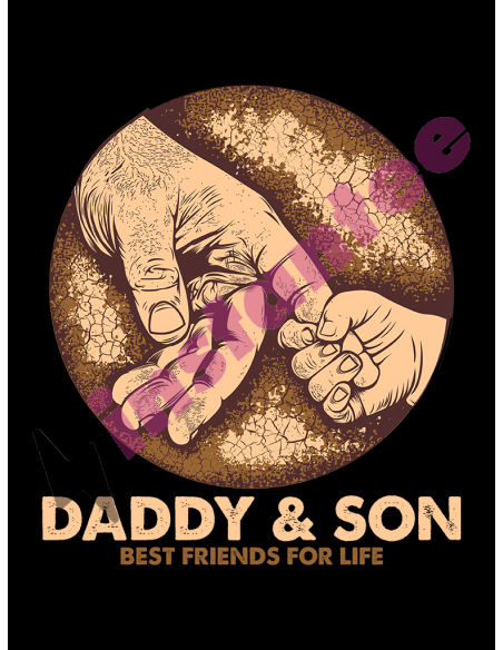 Daddy & Son Best Friends For Life