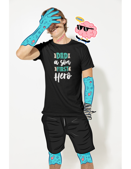 Dad A Son First Hero