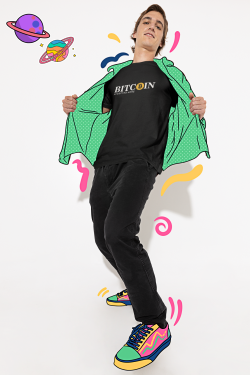Tricou Cu Bitcoin