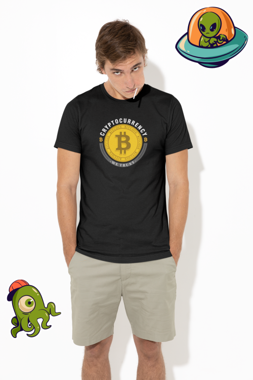 Tricou Cu Bitcoin