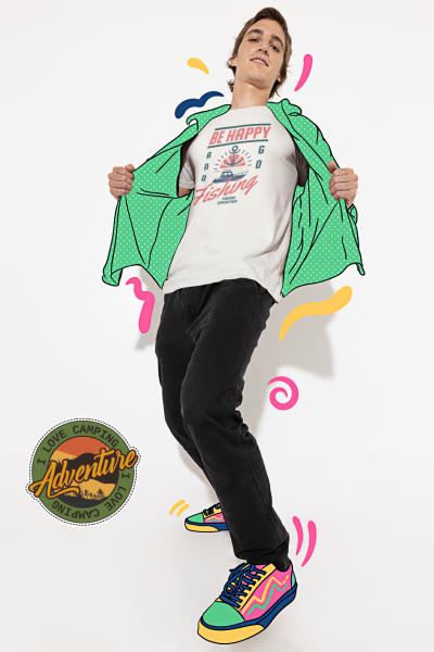 Be Happy & Go For Fishing